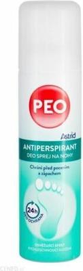 Immagine prodotto Astrid Spray piedi antitraspirante Peo (Getto vaporizzato)