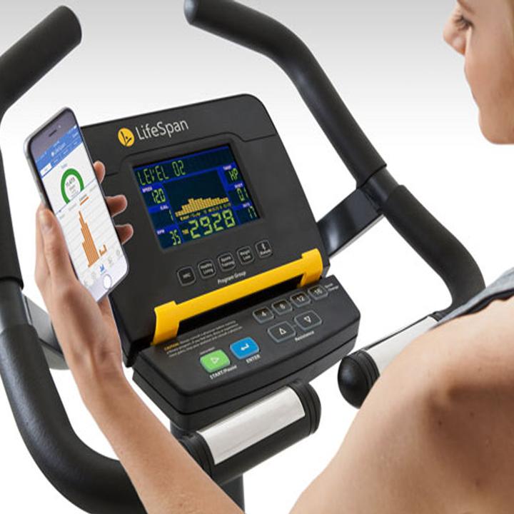 Produktbild Lifespan Europe Heimtrainer "Hometrainer Upright Bike C3i" LifeSpan Fitness