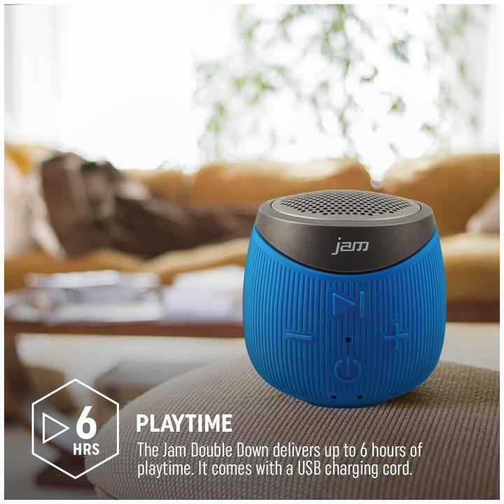 Produktbild Hmdx Jam JAM Double Down Bluetooth Lautsprecher (6 h, Akkubetrieb)