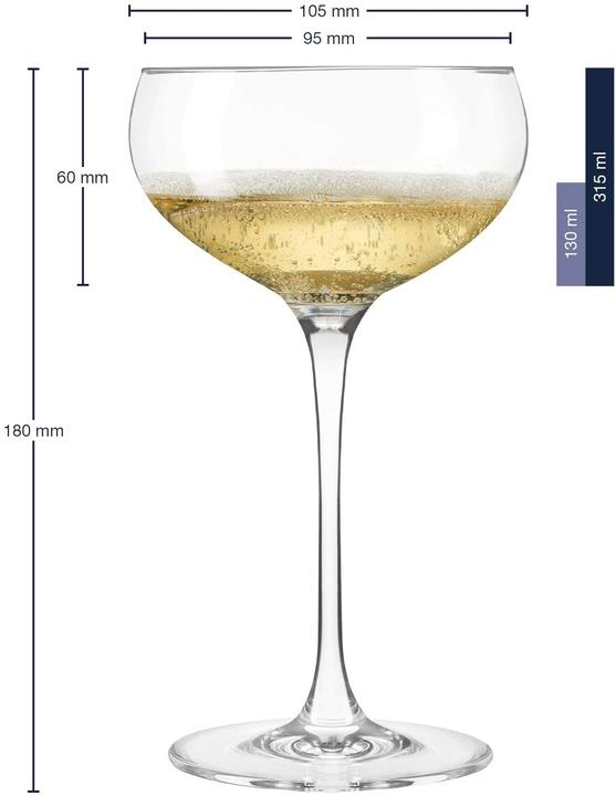 Produktbild Leonardo Cheers 3.15 Dl, 6 Stück (31.50 cl, 6 Gläser, Sektgläser)