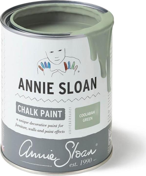 Actual product image Annie Sloan Chalk paint Coolabah Green Litre (Pastel colours, 1000 ml)