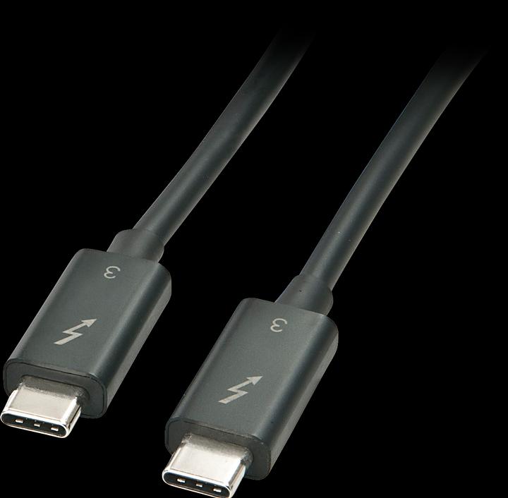Actual product image Lindy Thunderbolt 3 cable (1 m, USB 3.1)