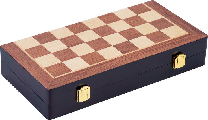 Produktbild NoName Schaakspel Hout Opklapbaar 38,5x38,5x5,8cm