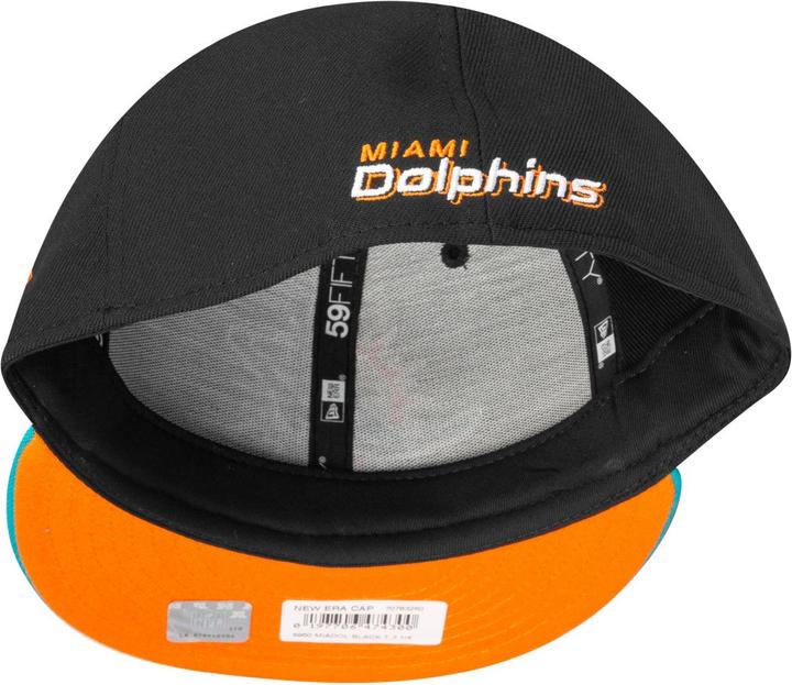 Produktbild New Era 59Fifty Fitted Cap - NFL Miami Dolphins - 7 7/8 (7 7/8)