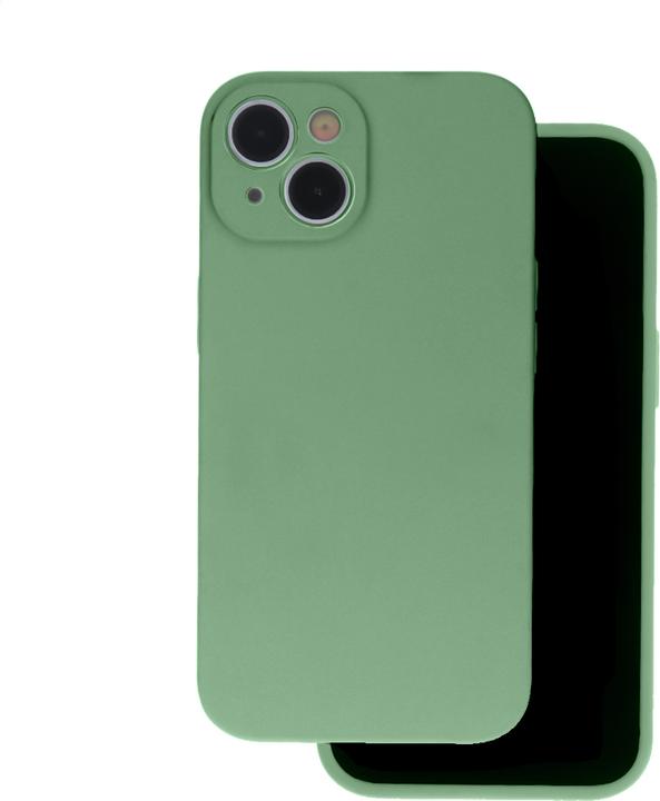 OEM Custodia in silicone solido per Samsung Galaxy S24 Ultra verde chiaro (Samsung Galaxy S24 Ultra)