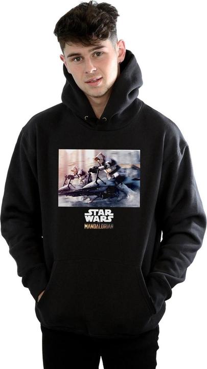 Immagine prodotto Star Wars The Mandalorian Scout Troopers Felpa con Cappuccio Uomo (L)