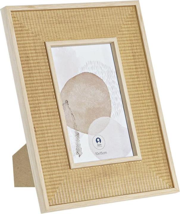 Image du produit DKD Home Decor Fotorahmen natürlich Holz Holz MDF 19 x 1,5 x 24 cm (10 x 15 cm)