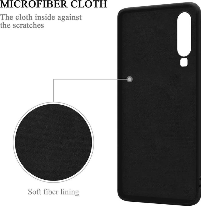 Productafbeelding Cadorabo TPU Vloeibare Ring Silicone Hoesje (Huawei P30)