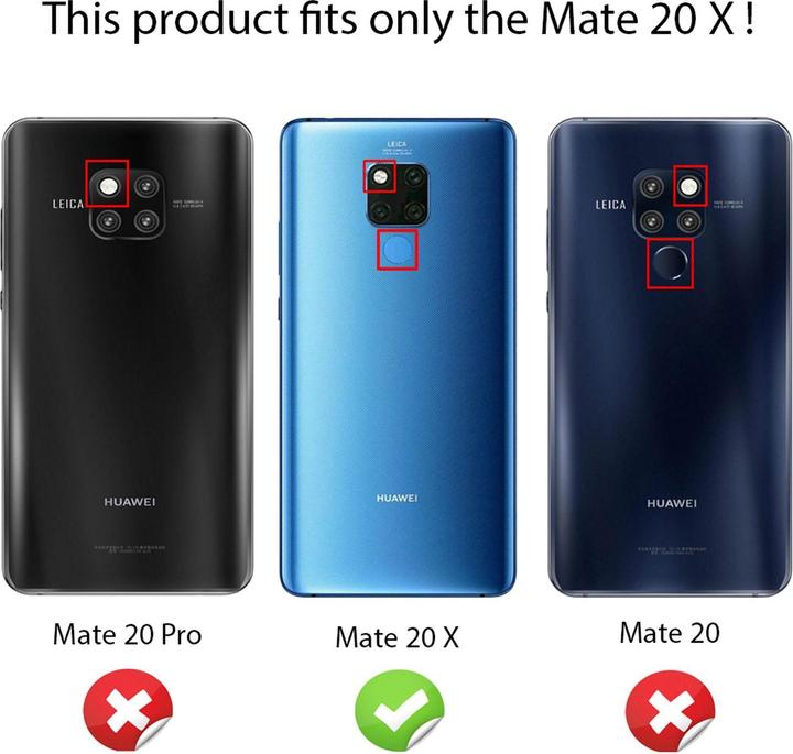 Produktbild Nalia Leder-Look Handyhülle (Huawei Mate 20 X)