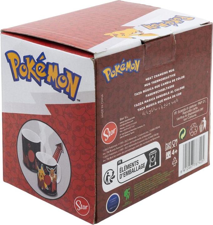 Actual product image Stor POKEMON - Team - Mug Thermoréactif - 325ml (325 ml)