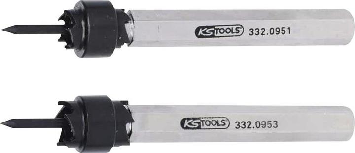 Produktbild KS Tools HSS Schweisspunkt-Fräser-Satz (10 Millimeter)
