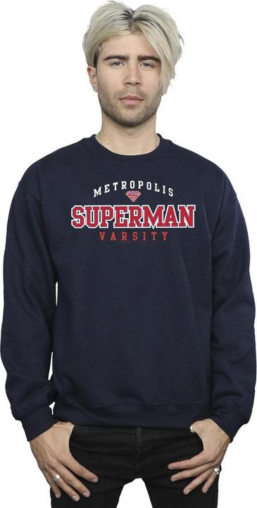 Immagine prodotto Superman Metropolis Varsity Felpa Uomo (S)