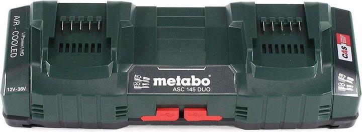 Image du produit Metabo Kit de base 2x batterie Li-Power 18 V 4,0 Ah CAS Li-Ion ( 2x 625591000 ) + chargeur double (18 V)