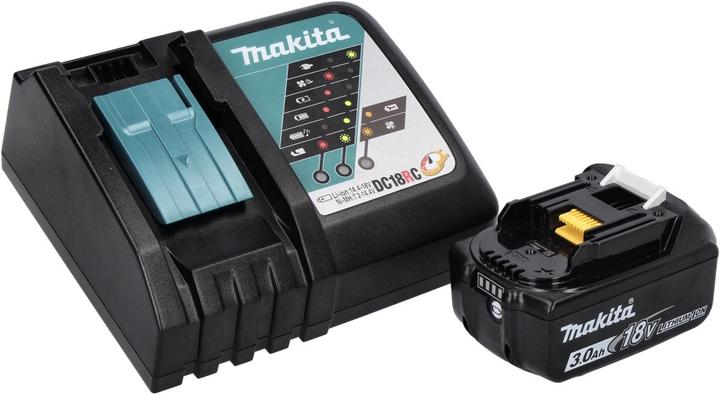Actual product image Makita DKP 181 RF1J Battery planer rebate 82 mm 18 V Brushless + 1x battery 3.0 Ah + charger + Makpac