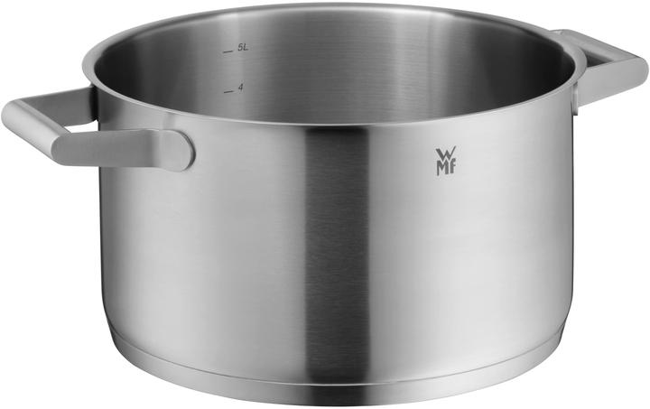 Actual product image WMF Meat casserole induction 24cm 5,7l Comfort Line induction stainless steel matt (24 cm, Pot, Stainless steel)
