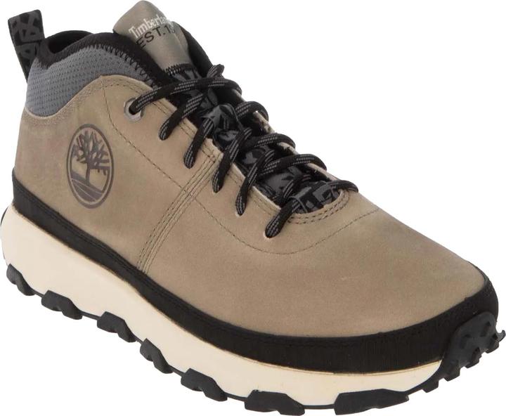 Actual product image Timberland Mens Winsor Trail Leather Mid Cut Trainers (42)