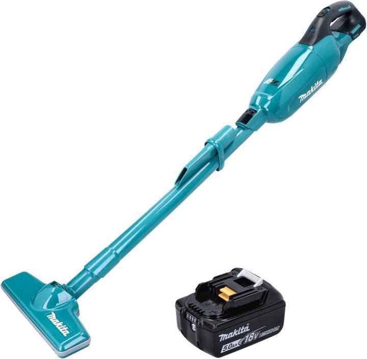 Immagine prodotto Makita DCL 280 FT1 Batteria hoover 18 V Brushless + 1x batteria 5,0 Ah - senza caricabatterie