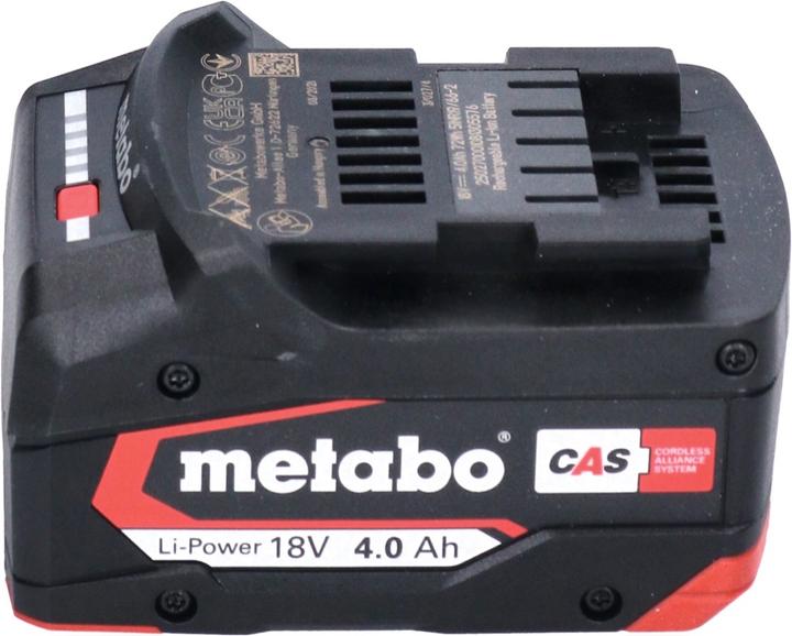 Actual product image Metabo Basic set 4x Li-Power battery pack 18 V 4.0 Ah CAS Li-Ion battery ( 4x 625027000 ) + ASC 145 DUO Dop (18 V)