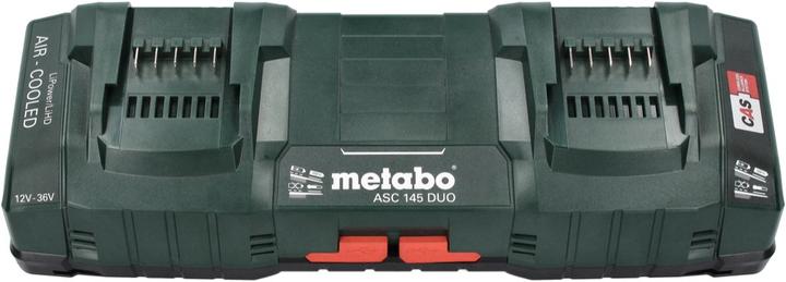Actual product image Metabo Basic set 4x Li-Power battery pack 18 V 4.0 Ah CAS Li-Ion battery ( 4x 625027000 ) + ASC 145 DUO Dop (18 V)