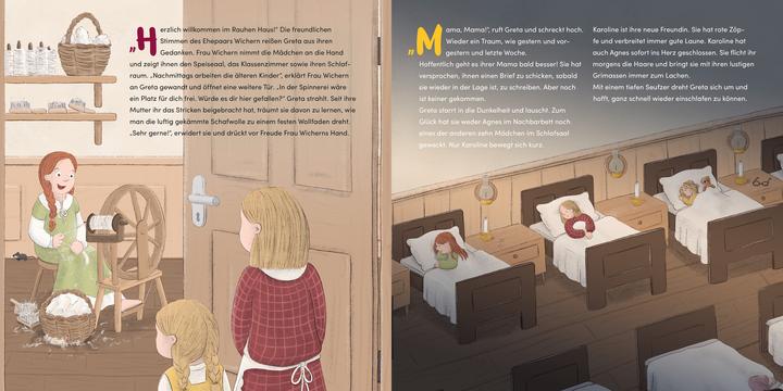 Produktbild Greta wartet auf Weihnachten - Wie der Adventskranz erfunden wurde (Deutsch, Nadine Hasselwander Sabine Wiediger, 2024)