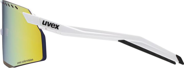 Actual product image Uvex Sports Pace stage CV (white matt (yellow)*, colourvision glossy green)