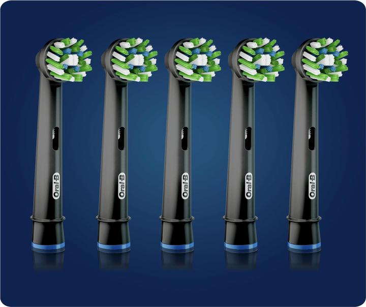 Produktbild Oral-B CrossAction 80339542 Elektrischer Zahnbürstenkopf 5 Stück(e) Schwarz (6 x)