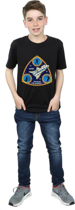 Actual product image Nasa Boys Classic Spacelab Life Science T-Shirt (152, 158)