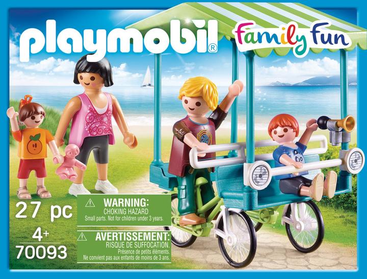 Produktbild Playmobil Familien-Fahrrad (70093, Playmobil Family Fun)