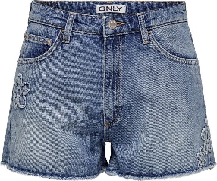 Only ONLZUMA Hohe Taille Normal geschnitten Jeans-Shorts Jeans-Shorts (S)