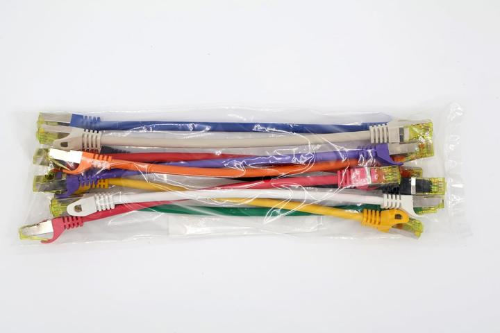 Produktbild 1aTTack Cat.7 Netzwerkkabel-Set (10 Stück) (PiMF, S/FTP, CAT7)
