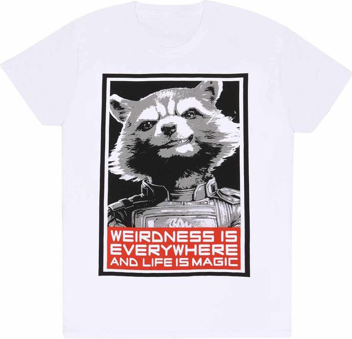 Produktbild Guardians of the Galaxy Erwachsene Rocket Raccoon TShirt (XXL)