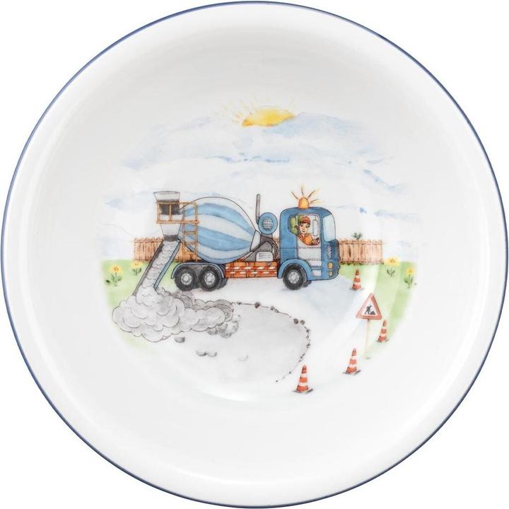 Produktbild Seltmann Weiden Kinderporzellan Set 65285 BAUSTELLE 3 teilig