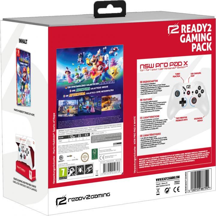 Produktbild ready2gaming Nintendo Switch Mario + Rabbids Sparks of Hope + (Switch)