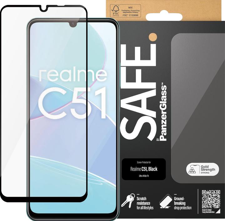 Produktbild Safe Ultra-Wide Fit (1 Stück, Realme C51)