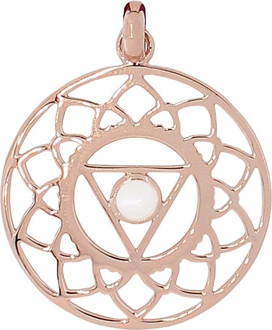 Viva Diva Pendant neck chakra rose gold plated (925 Sterling silver)