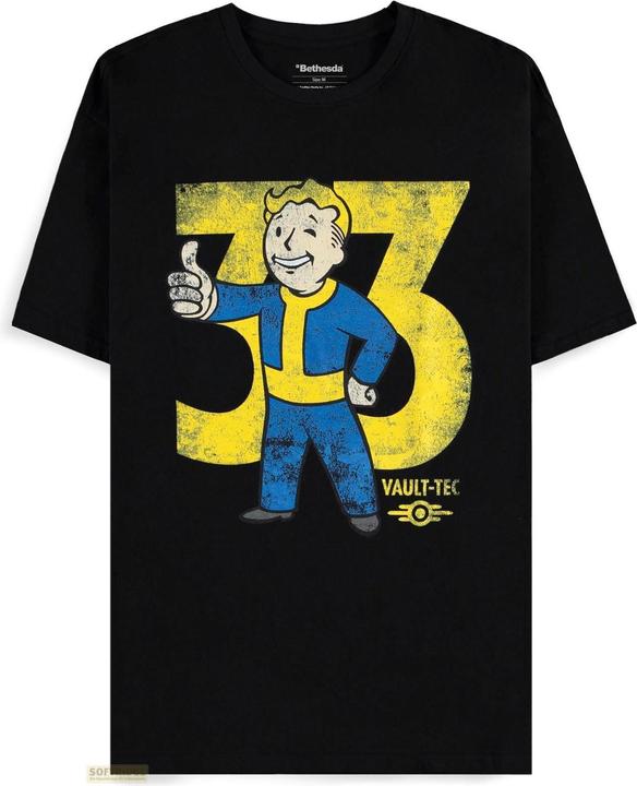 Produktbild Difuzed Fallout - Vault 33 - Rule Of Thumb - Short Sleeved T-shirt - 2XL (XXL)