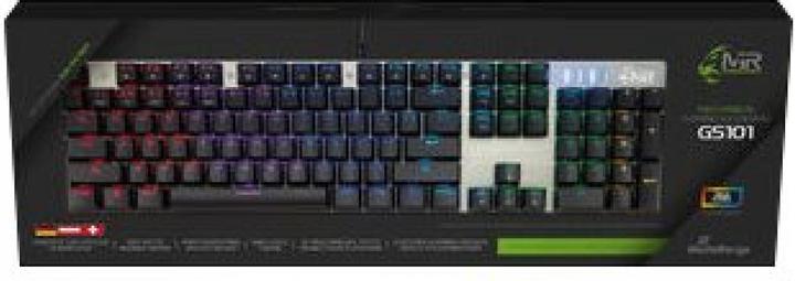 Image du produit MediaRange MRGS101 Clavier USB QWERTZ Français Noir (DE, Filaire)