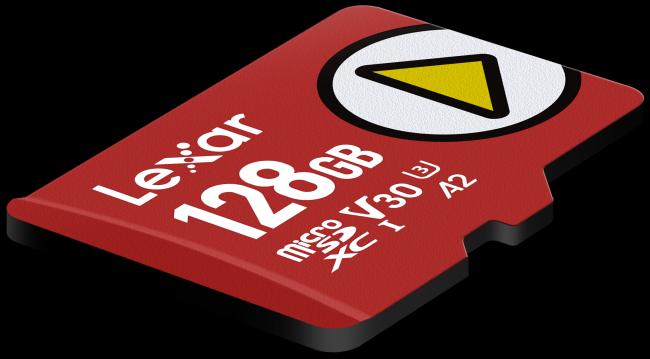 Image du produit Lexar Carte Mémoire Micro Sd Play - 128go (128 Go, microSDXC, UHS-I)