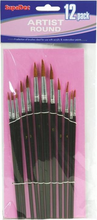Supa Dec Pinselset Artist 12erPack