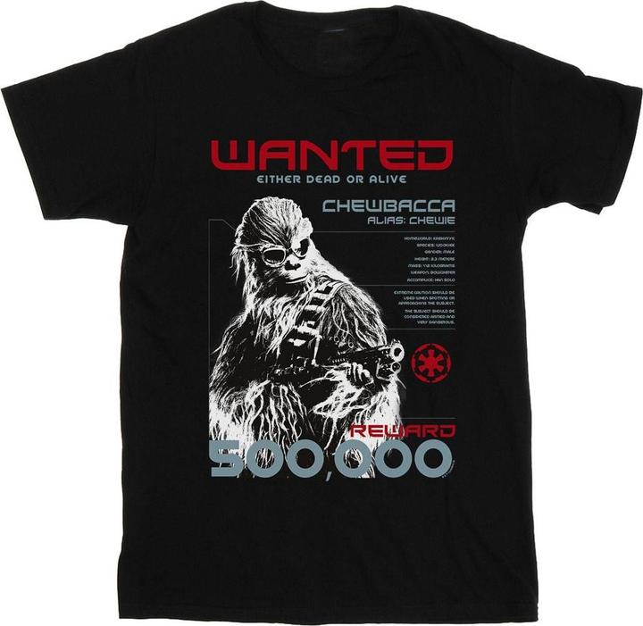 Immagine prodotto Star Wars Han Solo Chewie Wanted Maglietta Uomo (XL)