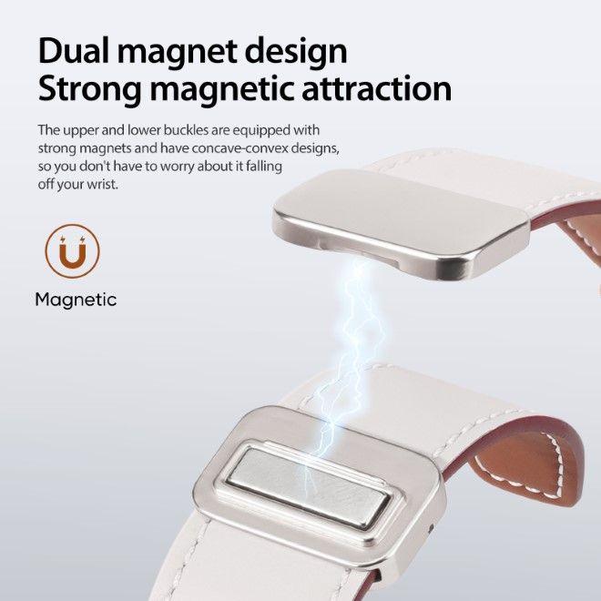 Image du produit Dux Ducis YA Series Bracelet en cuir véritable (22 mm, Cuir véritable, Galaxy Watch3 (45mm), Gear S3 Classic, Gear S3 Frontier)