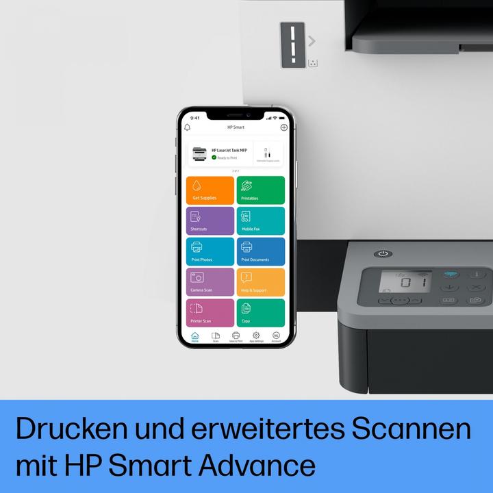 Produktbild HP LaserJet Tank MFP 2604sdw (Laser, Schwarz-Weiss)