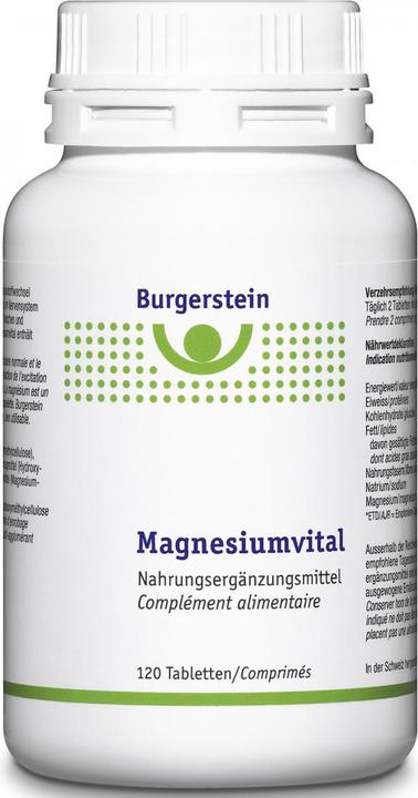 Burgerstein Magnesiumvital (120 Stück, Tabletten, 184 g)