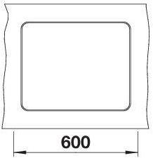 Produktbild Blanco Etagon 500-F (Einbauspüle, 52.70 cm, 42.70 cm)