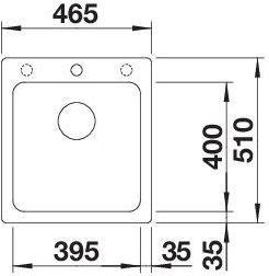 Productafbeelding Blanco Naxa 45 (46.50 cm, 51 cm)