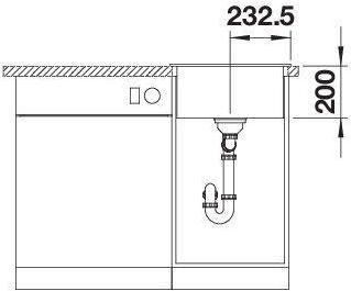 Productafbeelding Blanco Naxa 45 (46.50 cm, 51 cm)