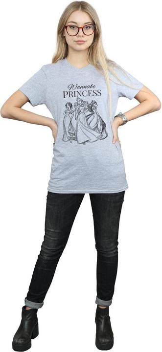 Immagine prodotto Disney Princess Wannabe Princess Maglietta Ampia Donna (L)