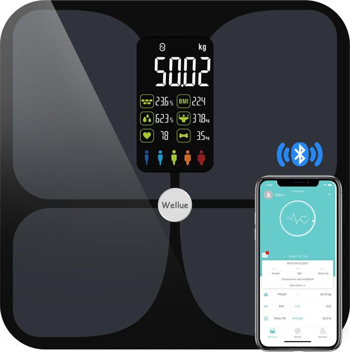 Immagine prodotto ViatomTech Lescale (F4) Bluetooth Weight Scale