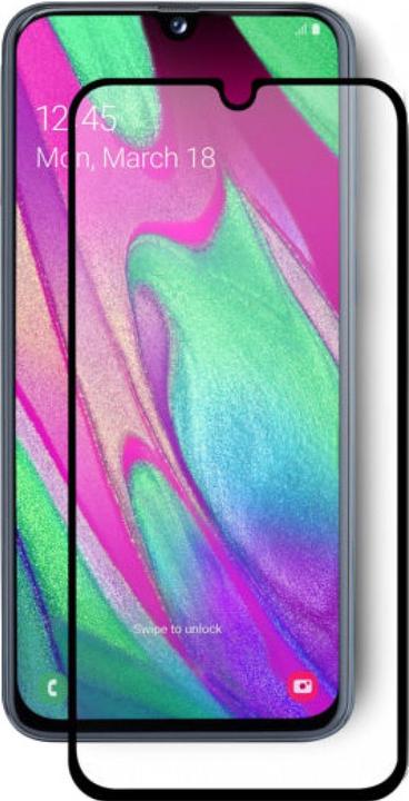 Produktbild PhoneLook 3D Tempered Glass Full Screen Display Schutzglas mit schwarzem Rahmen (1 Stück, Samsung Galaxy A40)