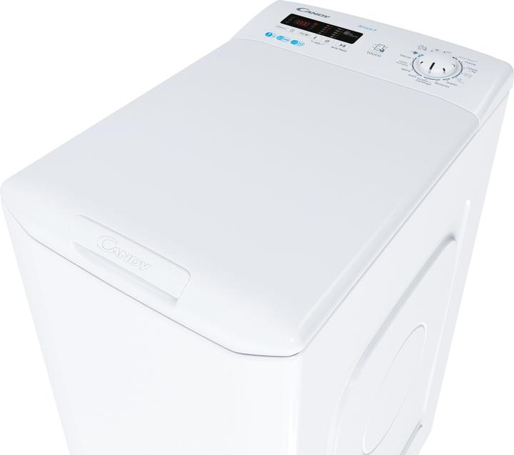Produktbild Candy Smart CST 272D3/1-11 Toplader-Waschmaschine 7 kg 1200 U/min Weiss (7 kg, Unten)